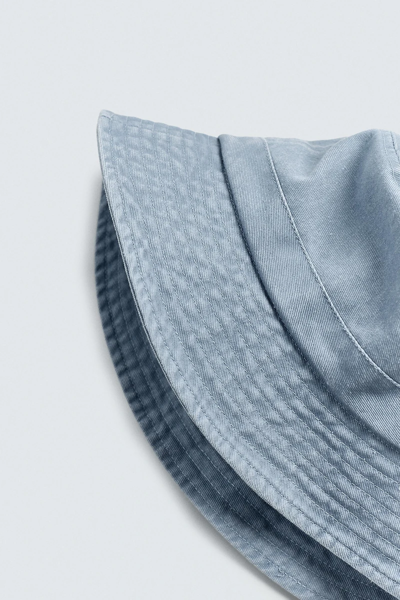 WASHED BUCKET HAT