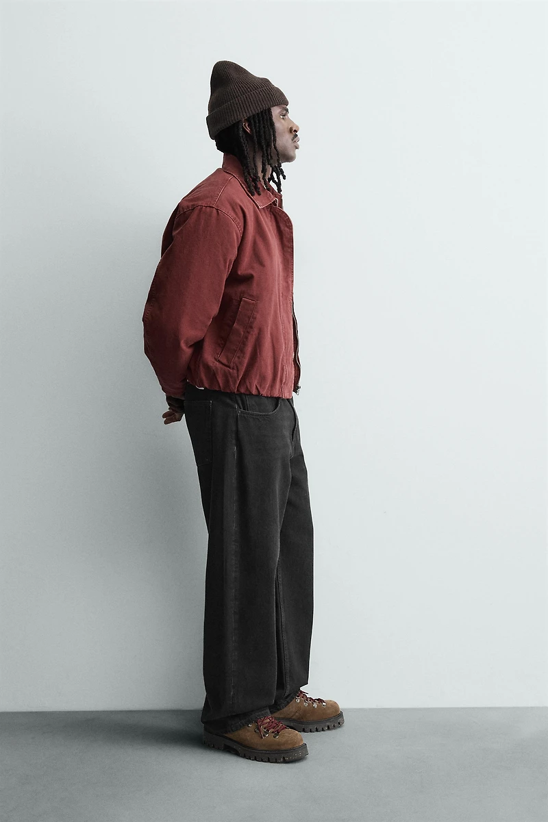 VESTE EN DENIM MATELASSÉE