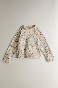 KIDS' FLORAL BEACH T-SHIRT