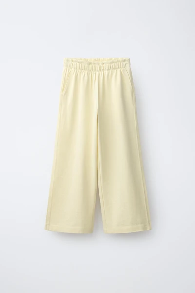 HEAVY JUMPER WIDE LEG PANTS