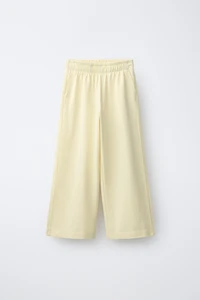 HEAVY JUMPER WIDE LEG PANTS