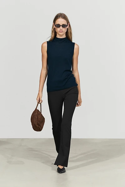 Technical flare fit pants