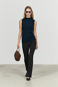 Technical flare fit pants