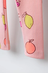 LEGGING CÔTELÉ IMPRIMÉ