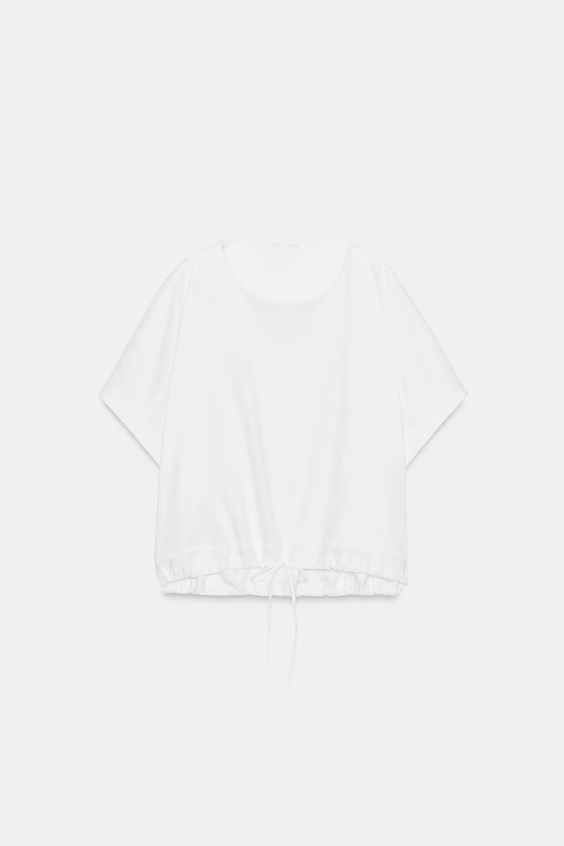COTTON TIE T-SHIRT