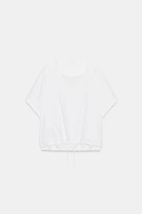 COTTON TIE T-SHIRT