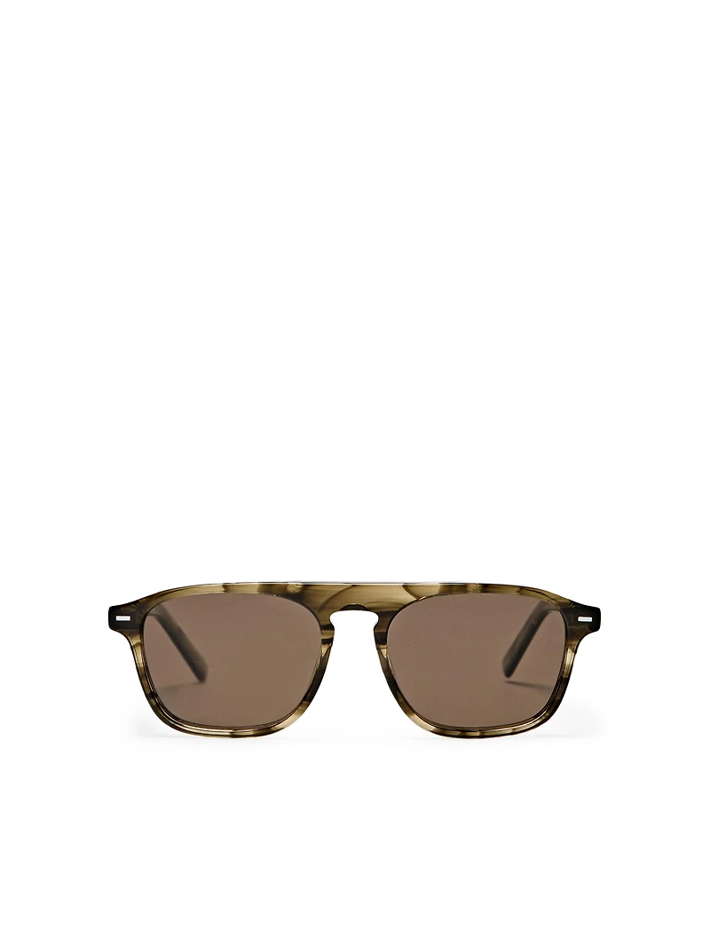 D-frame sunglasses
