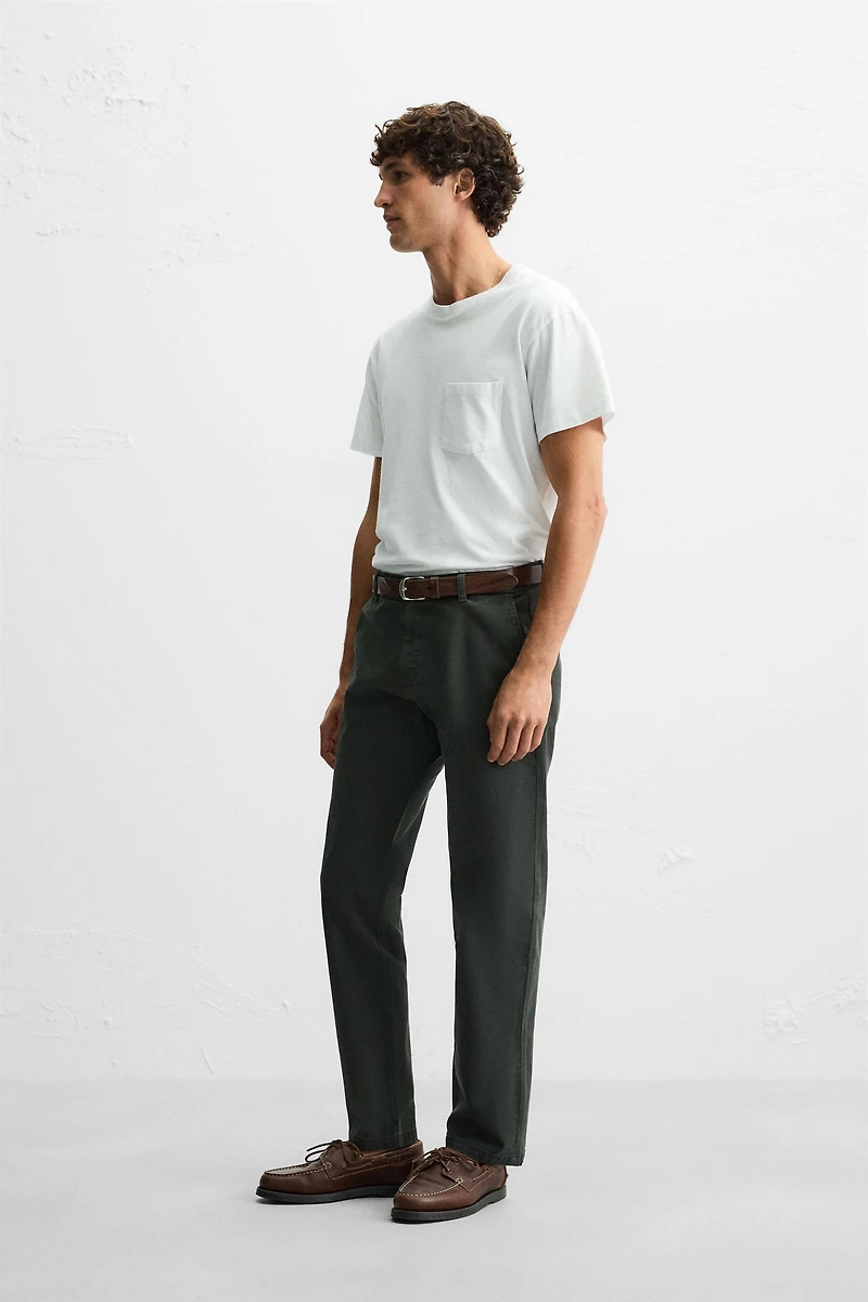 SKINNY CHINO PANTS
