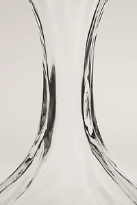 CARAFE À VIN VERRE RELIEF
