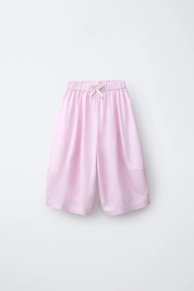 LINEN BLEND PANTS