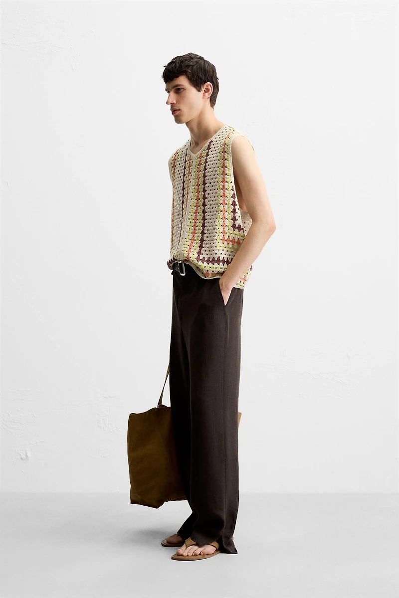 GILET STRUCTURE CROCHET
