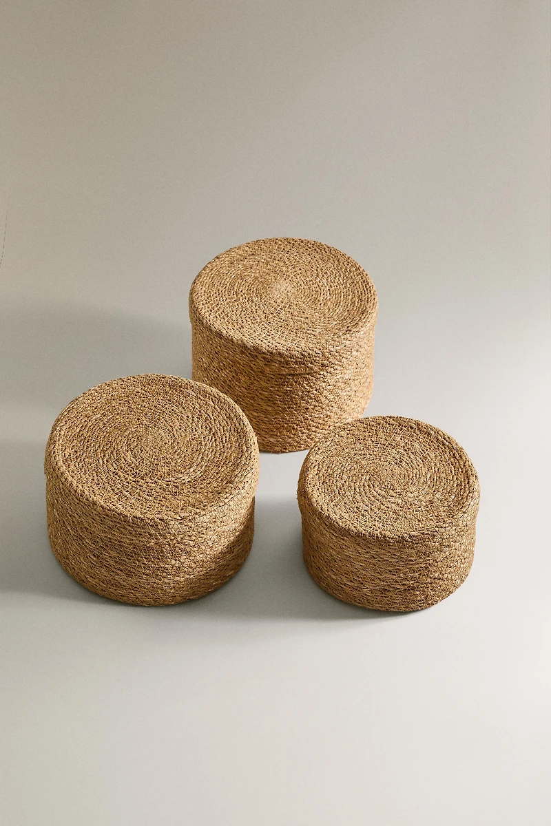 PANIER EN ALGUES COUVERCLE