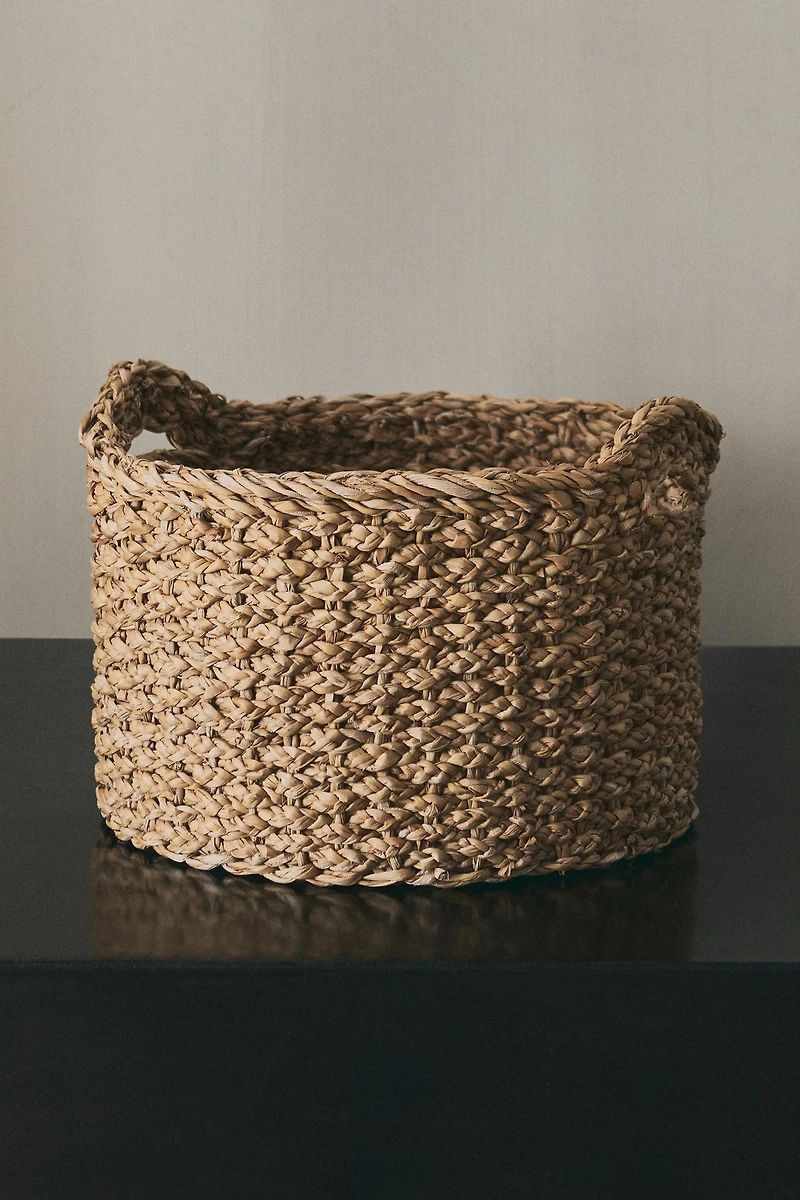 ROUND SEAGRASS BASKET