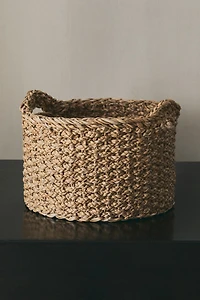 ROUND SEAGRASS BASKET
