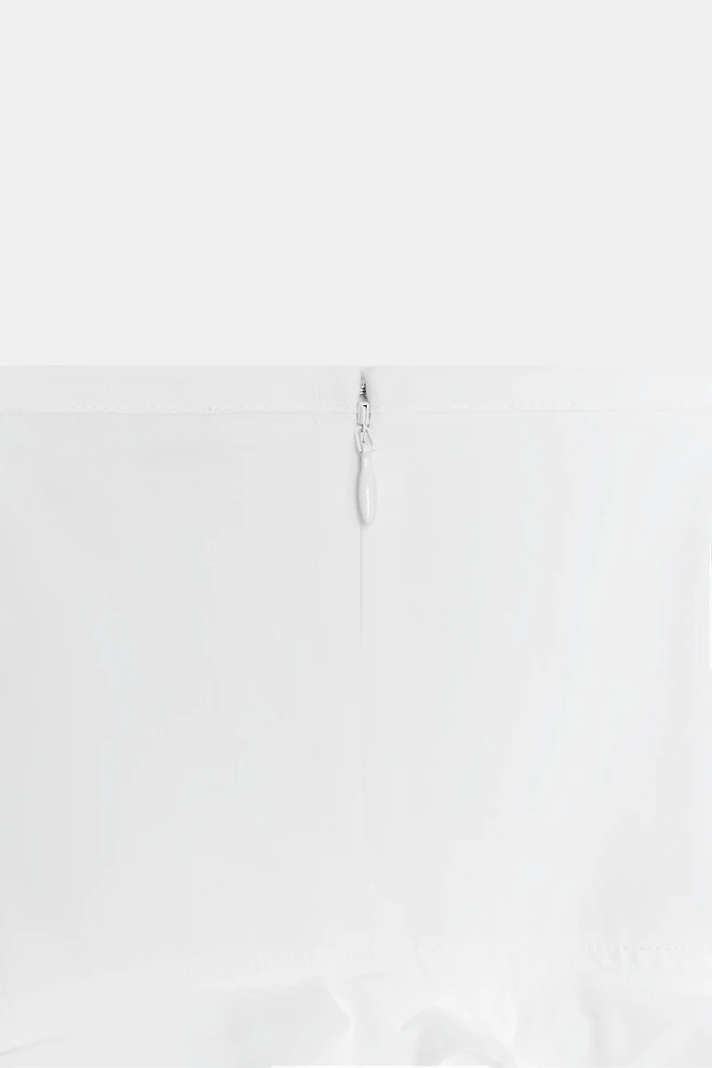 JUPE BIMATIÈRE À VOLANTS