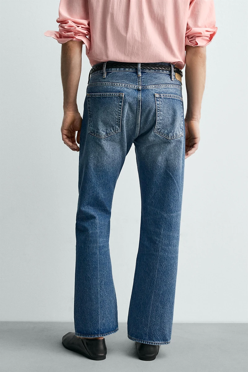 STRAIGHT FIT BOOTCUT JEANS AARON LEVINE X ZARA