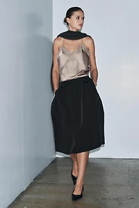 ZW COLLECTION VOLUMINOUS PLEATED SKIRT