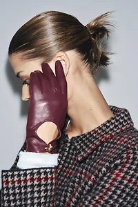 GANTS EN CUIR ARAIGNÉE