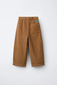 CORDUROY BAGGY PANTS