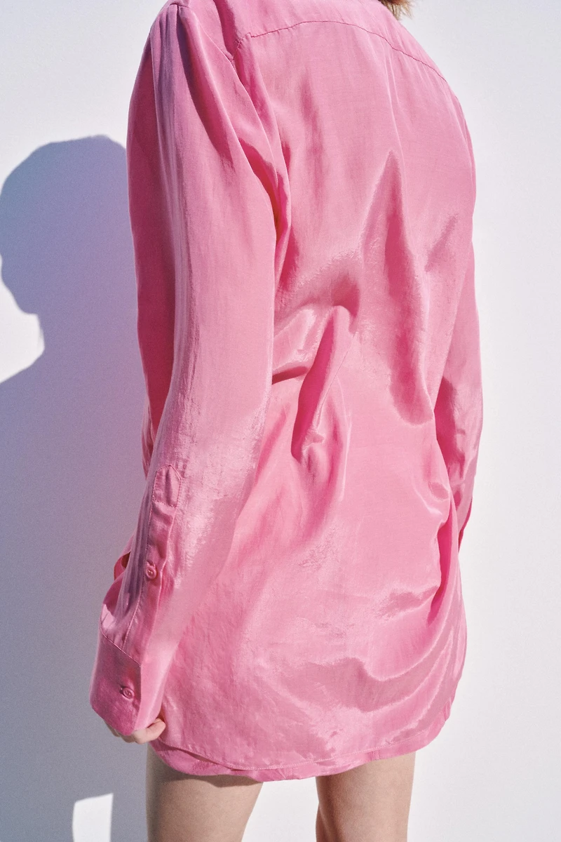 BLOUSE FLUIDE À NŒUDS ZW COLLECTION