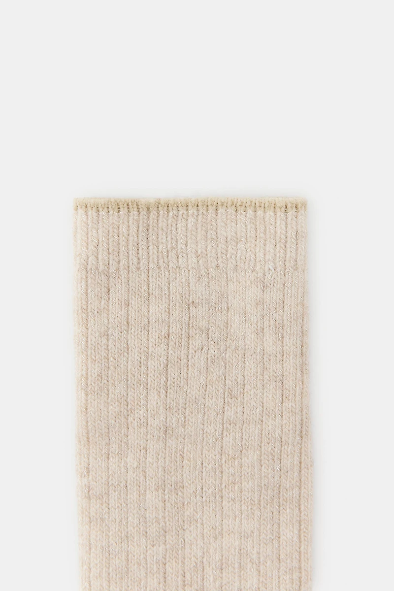 PLAIN WOOL SOCKS