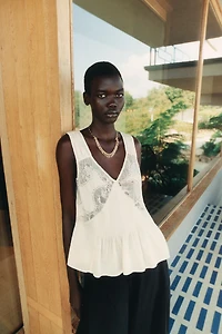 BEADED TOP