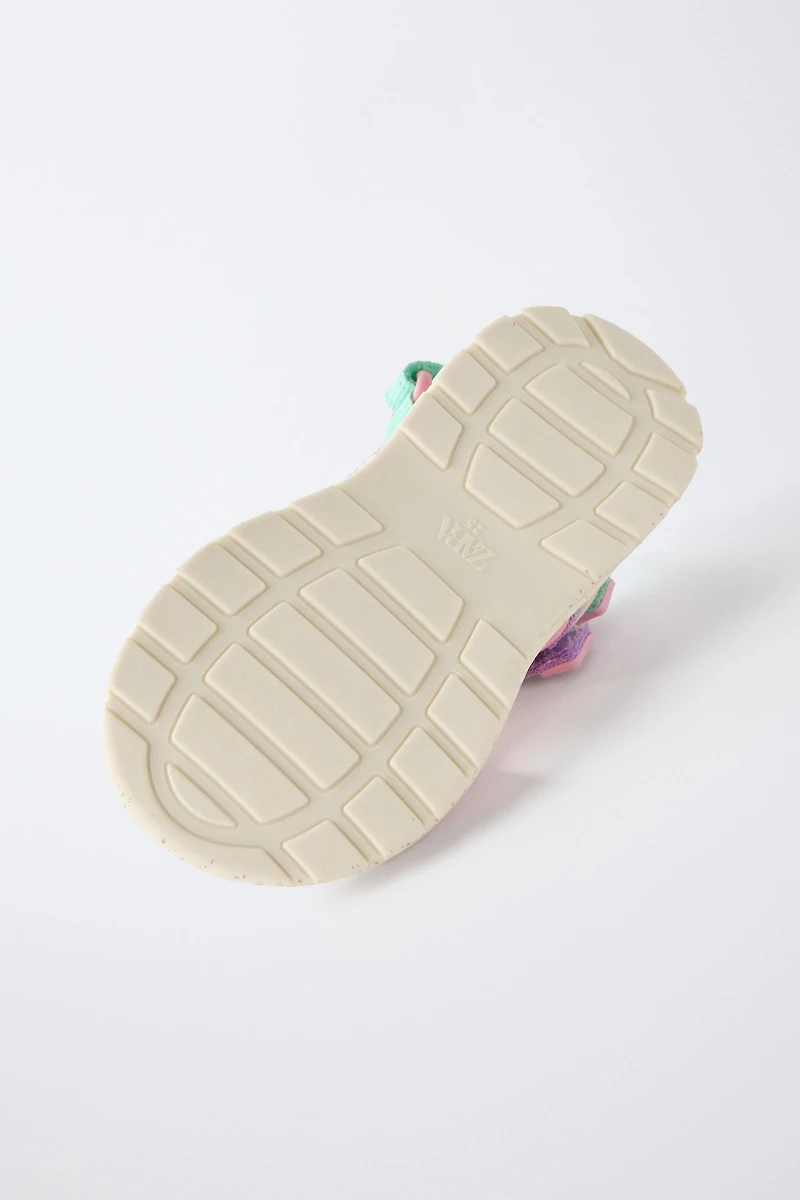 MULTICOLOR TECHNICAL SANDALS