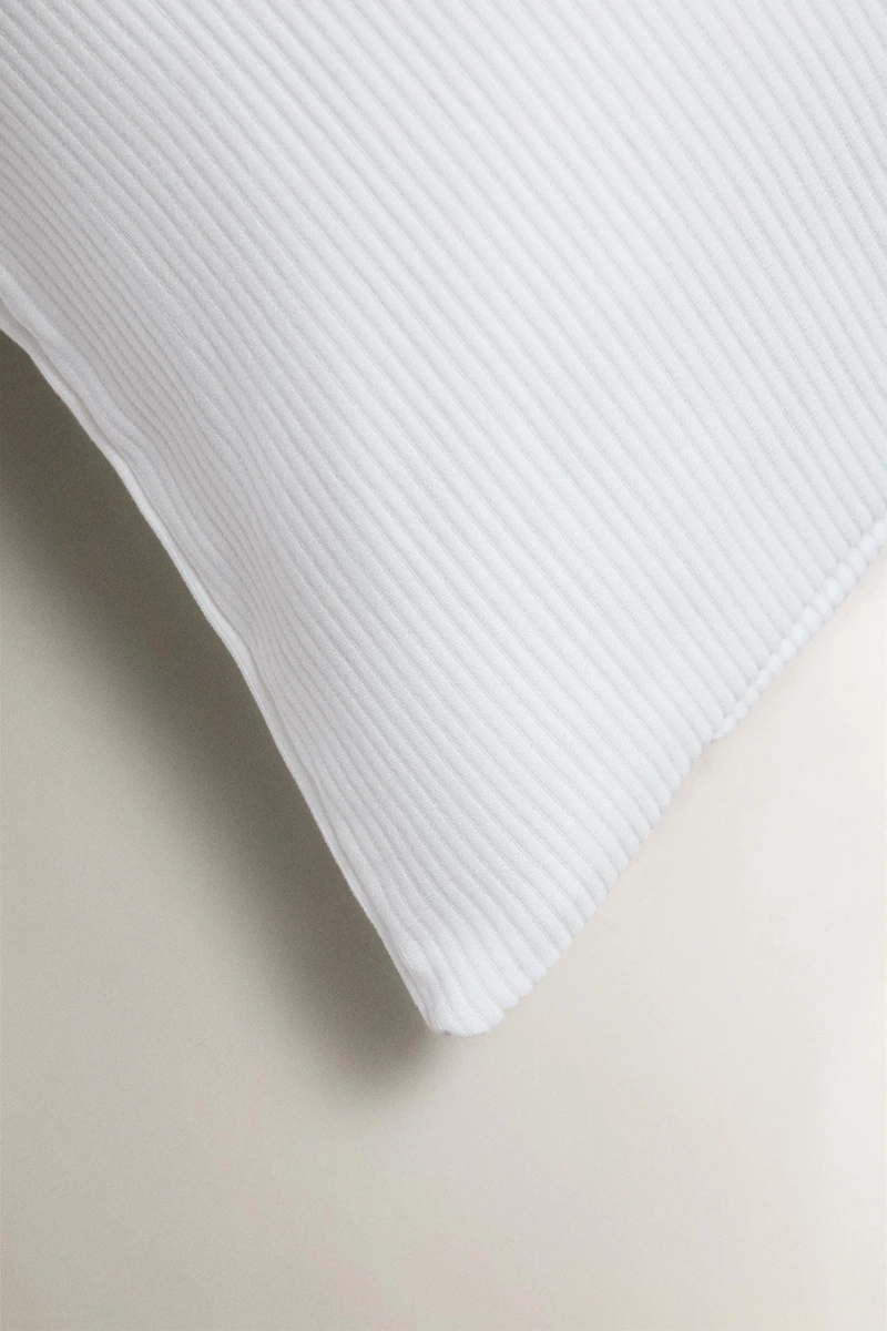 STRIPED THROW PILLOW COVER