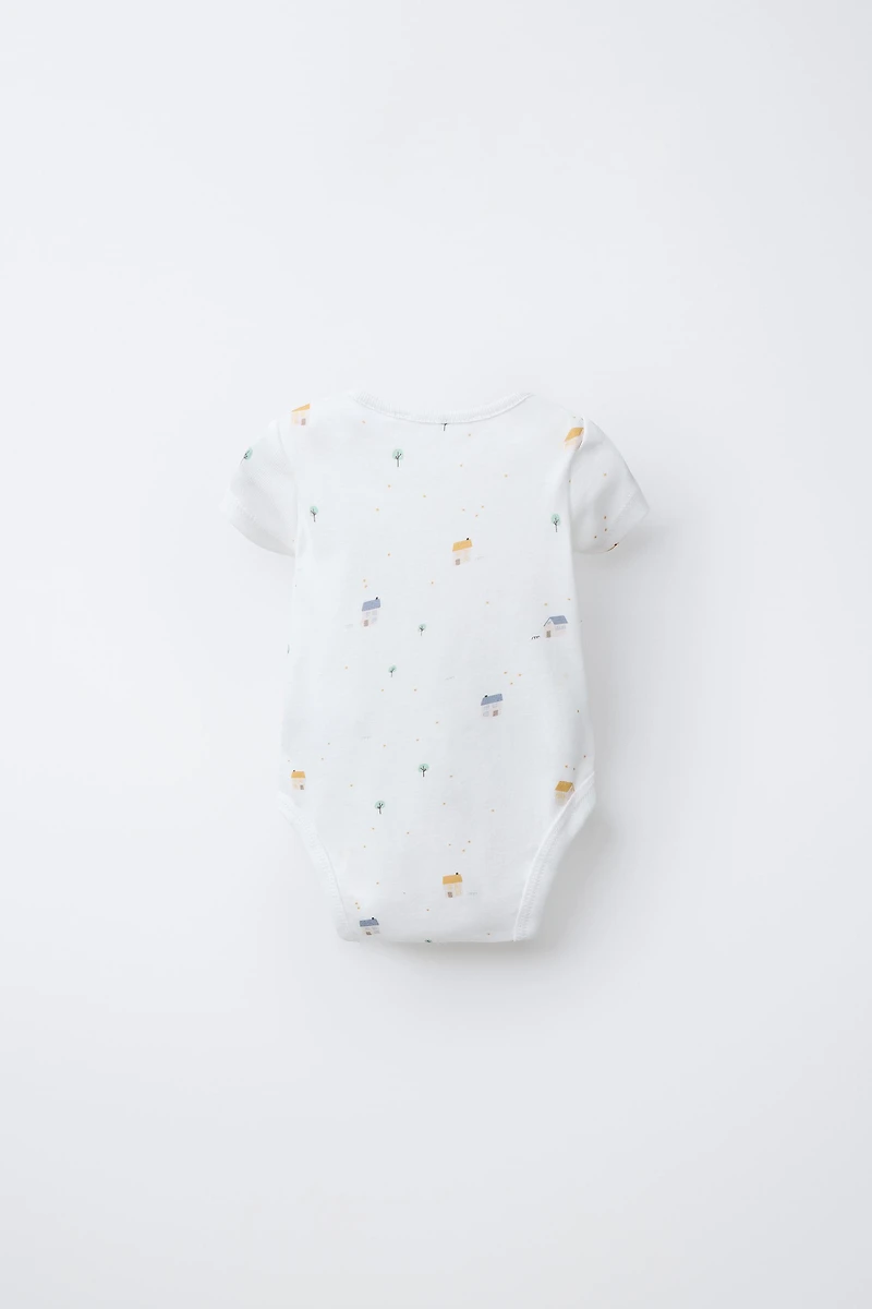 FIVE-PACK OF LITTLE HOUSE BODYSUITS