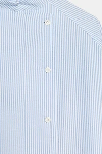 CHEMISE ASYMÉTRIQUE À RAYURES ZW COLLECTION