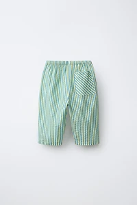 PANTALON BAGGY À RAYURES