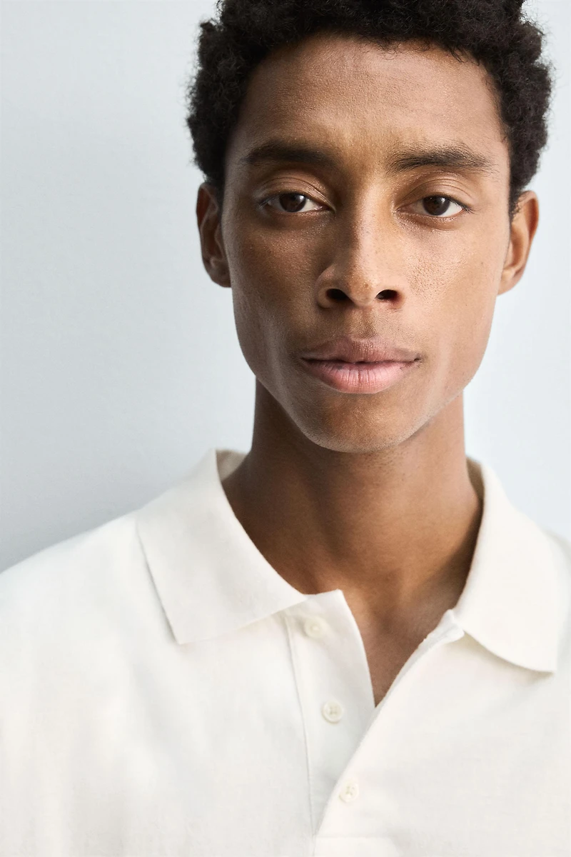 POLO DÉLAVÉ REGULAR FIT