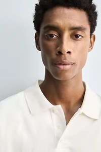 POLO DÉLAVÉ REGULAR FIT