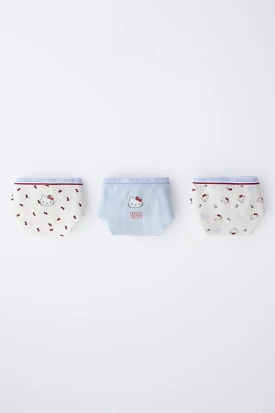 6- YEARS/ THREE-PACK OF HELLO KITTY © SANRIO UNDERWEAR