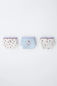 6- YEARS/ THREE-PACK OF HELLO KITTY © SANRIO UNDERWEAR