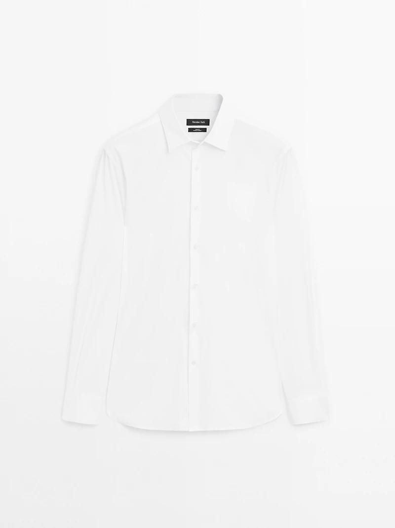 Slim fit stretch shirt