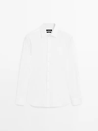 Slim fit stretch shirt