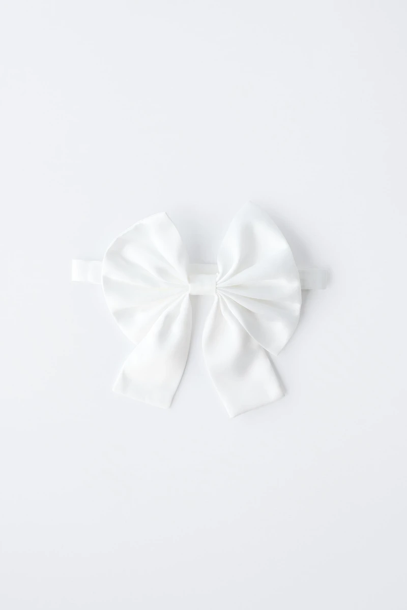 SATIN BOW BOW TIE