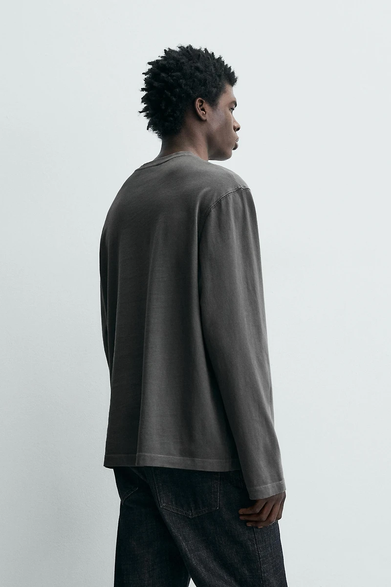 REGULAR FIT LONG SLEEVE T-SHIRT