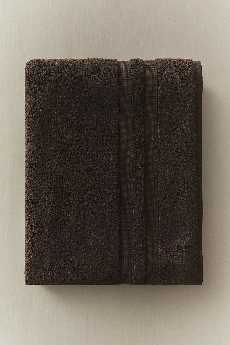 EXTRA SOFT DOUBLE BORDER BATH TOWEL