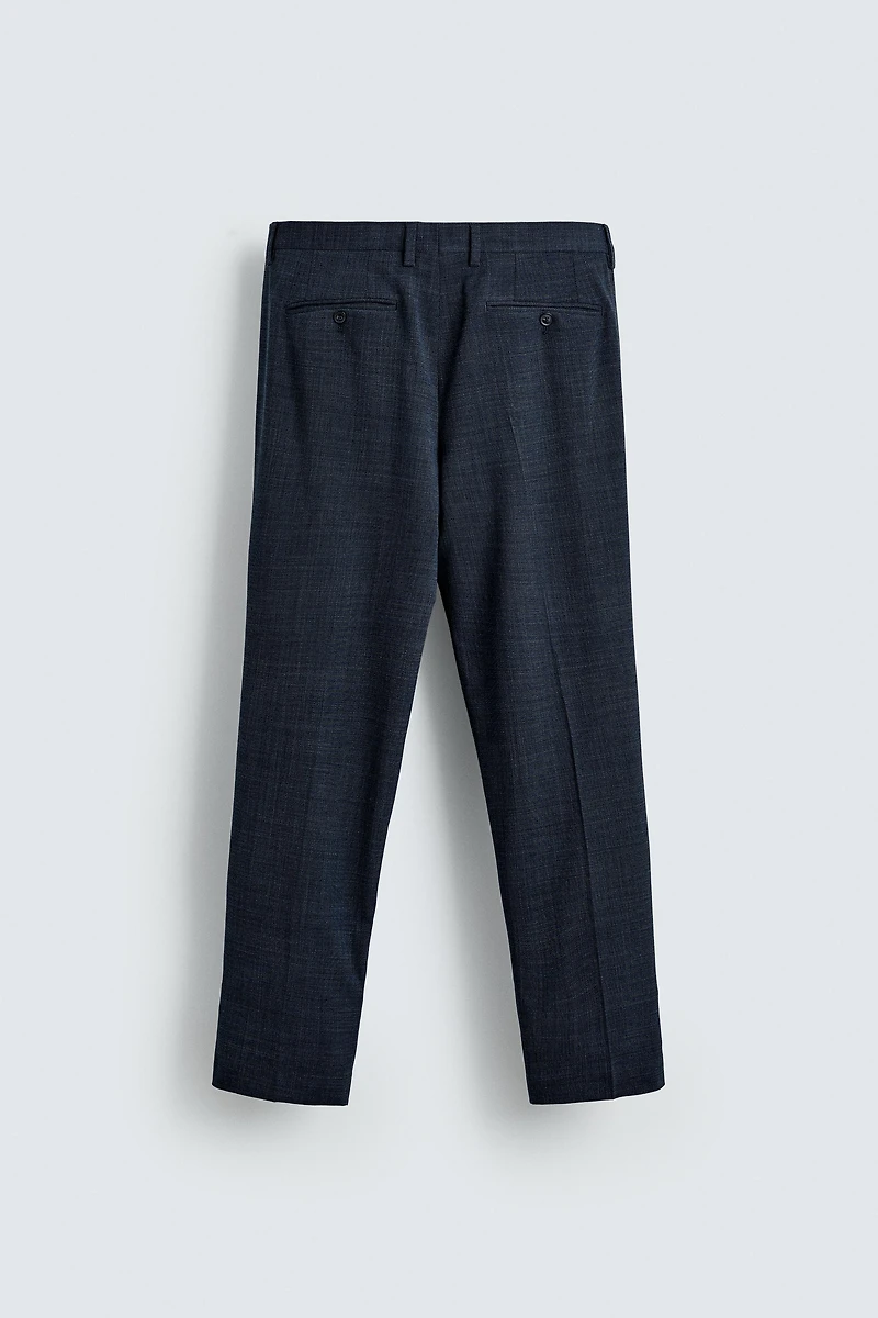 STRUCTURED SUIT PANTS