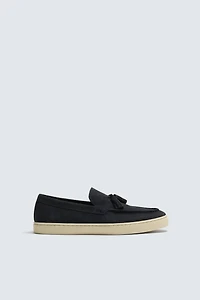 CASUAL LEATHER TASSEL LOAFERS