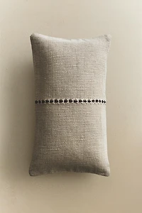 BRAIDED THROW PILLOW COVER