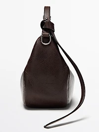 Sac en cuir nappa à boucle métallique