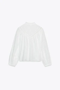 CHEMISE BRODERIES PERFORÉES
