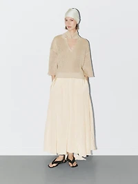 Polo sweater with open collar - STUDIO
