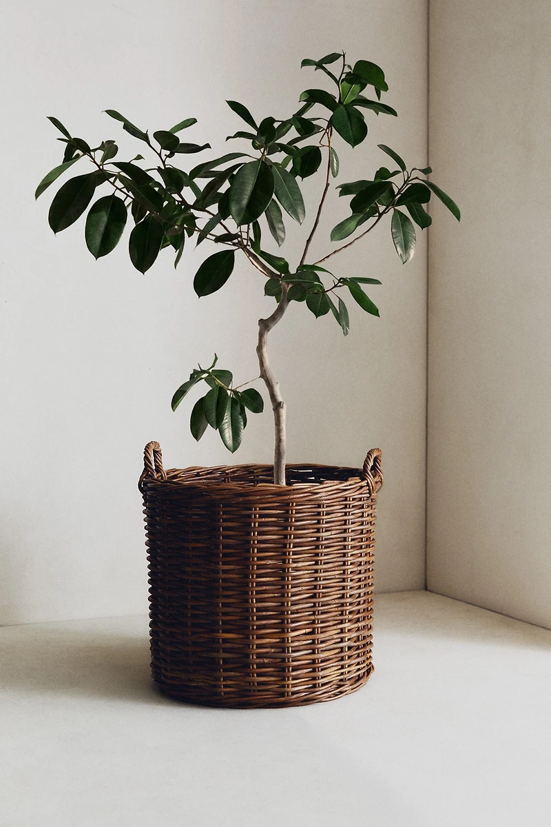 ROUND RATTAN BASKET