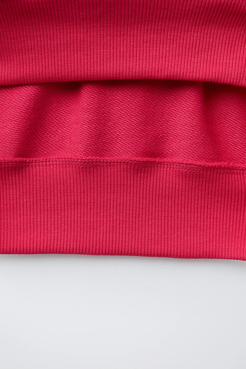 ENSEMBLE SWEAT À CAPUCHE ET BERMUDA INSCRIPTION