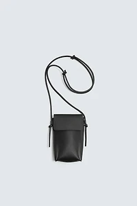 LEATHER CROSSBODY BAG