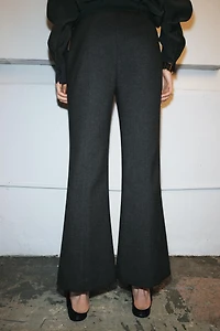 ZW COLLECTION CROPPED FLARE PANTS